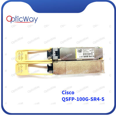 QSFP-100G-SR4-S QSFP28 Optical Transceiver Module 850nm 100m OM4 MMF