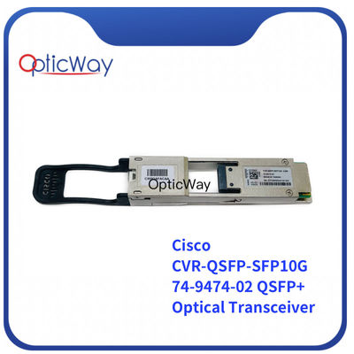 CVR-QSFP-SFP10G QSFP+ Optical Transceiver 74-9474-02 QSFP TO SFP/SFP+ Adapter Module