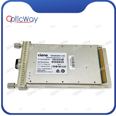 Modulo di trasmettitore ottico LC CFP Ciena® NTTA01BJE6 100G LR4 SMF 1310nm 10km