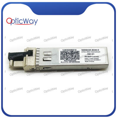 アルカテル ルセント SFP ファイバートランシーバー 1AB393080010 1000BASE-BX40-D STM-4 40km