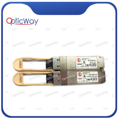 F5 Redes Transceptor óptico QSFP28 OPT-0031-01 100GBASE-SR4 850nm 100m