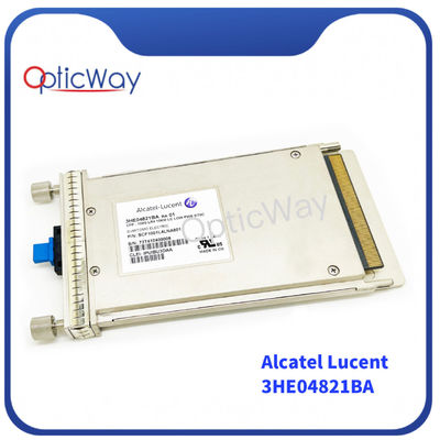 Fiber Optical 100G CFP Transceiver Alcatel Lucent 3HE04821BA 100GBase-LR4 SMF 10km