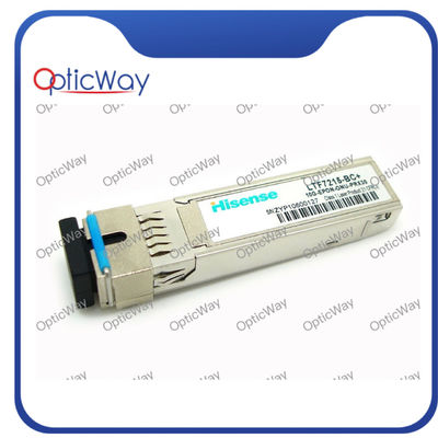 1310nm 10G SFP+ Módulo Hisense LTF7215-BC+ EPON ONU Transceptor Óptico