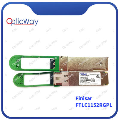 피니사르 100G QSFP28 트랜시버 모듈 FTLC1152RGPL 4x25G 850nm SMF 2km