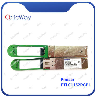 SMF QSFP28 Trasmettitore ottico Finisar FTLC1152RGPL 100G 4x25 1310nm 2km
