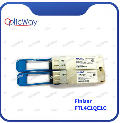 1310nm 10km QSFP+ módulo de transceptor óptico Finisar FTL4C1QE1C 40GBase-LR4