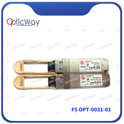 DOM MPO MMF QSFP28 Optical Transceiver F5 OPT-0031-01 100G 850nm 100m