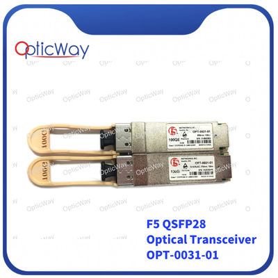 QSFP28 光ファイバートランシーバーモジュール F5 OPT-0031-01 100G 850nm 100m