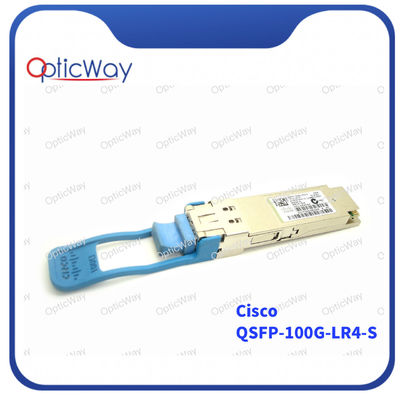 QSFP-100G-LR4-S QSFP28トランシーバーモジュール 10km 1310nm デュプレックスLCコネクタ