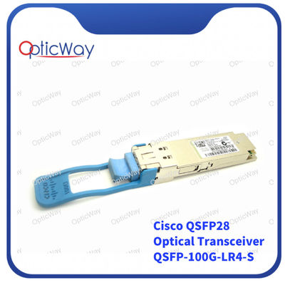 DOM オプティカルトランシーバー モジュール QSFP-100G-LR4-S 1310nm 10km デュプレックス LC SMF