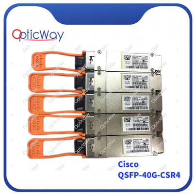 Connecteur LC QSFP+ Module émetteur-récepteur QSFP-40G-CSR4 40G 850nm 400m