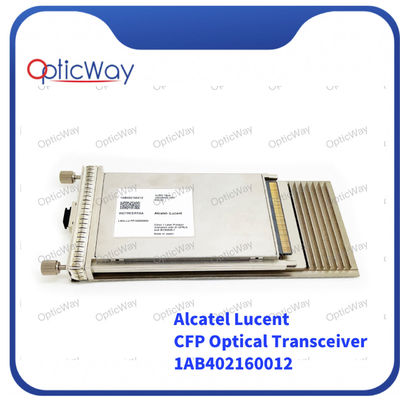 Módulo óptico CFP de dupla LC Alcatel Lucent 1AB402160012 100GBase-LR4 LAN-WDM 10km