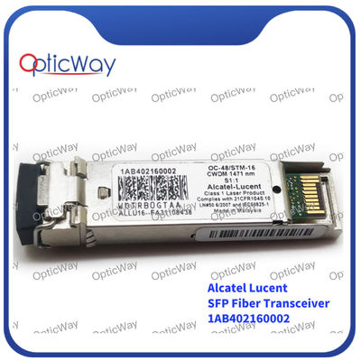 Модуль SFP с оптическим волокном 80 км Alcatel Lucent 1AB402160002 2.67G 1471nm