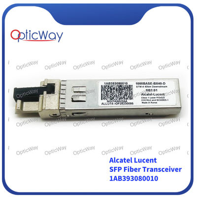 Downstream SFP Fiber Transceiver Alcatel Lucent 1AB393080010 1000BASE-BX40-D STM-4 40km
