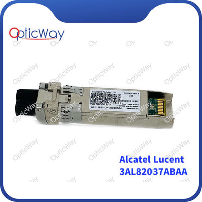 Conector LC Transceptor de fibra SFP + Alcatel Lucent 3AL82037ABAA 5G CWDM 1291nm