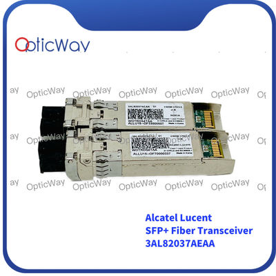 5G LC SFP+ Module émetteur-récepteur Alcatel Lucent 3AL82037AEAA 1351nm 20km