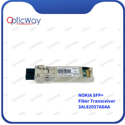 노키아 3AL82037ADAA 5G 20km 1331nm SFP+ 광섬유 송신기