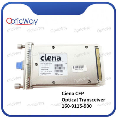 Modulo óptico Ciena CFP 160-9115-900 103.1G-111.8G 4x25G OUT4 WDM ER4 40km LC