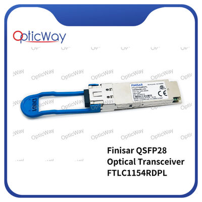 Finisar FTLC1154RDPL QSFP28-100GE-LR4 13xxnm LAN-WDM 10km SMF Código de fecha:20+ Transceptor óptico de fibra QSFP28