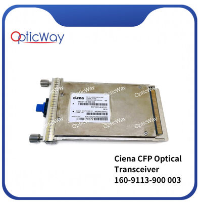 Modulo óptico WDM CFP Ciena 160-9113-900 003 103.1G 4X25G Transceptor SMF de 10 km