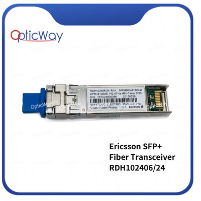 Ericsson RDH102406/24 R1 SFP 10G DWDM 192.4THz 40km 1558.17nm Transcepteur à fibre SFP+