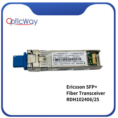 Ericsson RDH102406/25 R1A SFP 10G DWDM 192.5THz 40km 1557.36nm CRTUAEWLAA Transmissor de fibra SFP+