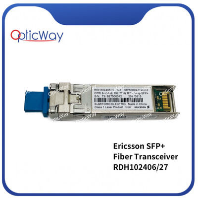 エリックソン RDH102406/27 R1A SFP 10G DWDM 192.7THz 40km 1555.75nm CRTUAEXLAA SFP+ ファイバートランシーバー