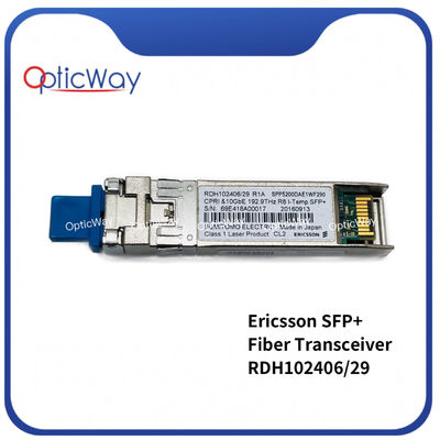 Ericsson RDH102406/29 R1A SFP 10G DWDM 192.9THz 40km 1554.13nm CRTUAEZLAA Transcepteur à fibre SFP+