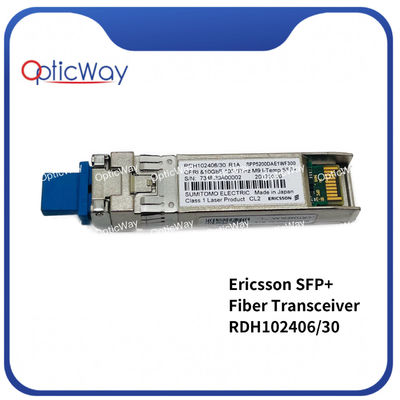 Ericsson RDH102406/30 R1A SFP 10G DWDM 193.0THz 40km 1553.33nm CRTUAE0LAA SFP+ Trasmettitore a fibra