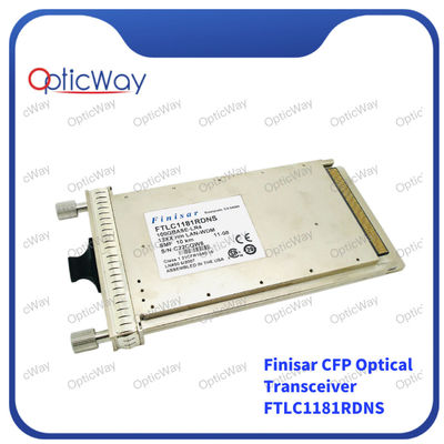 Modulo de transmissor óptico SMF CFP Finisar FTLC1181RDNS 100G 10km 1310nm