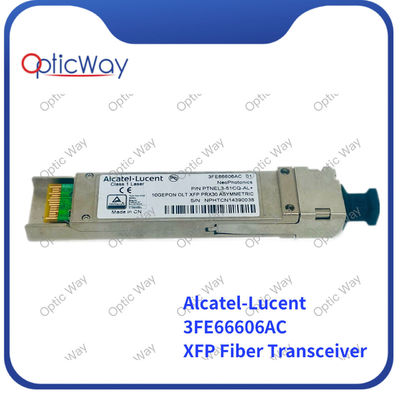 Alcatel Lucent XFP Fiber Transceiver 3FE66606AC 01 10GEPON OLT XFP PRX30 10G 1G