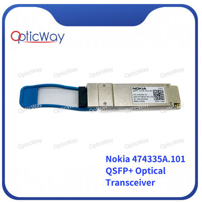 SM 10 km QSFP+ Trasmettitore ottico Nokia 474335A.101 40G LR4 4x10G 1310nm