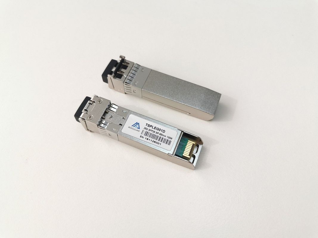 Compatible SFP Duplex , Optical SFP Transceiver 25Gbps Max Data Rate