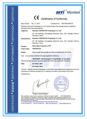 China Moduleland Technology Co., Ltd. Certification